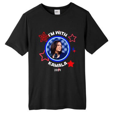 IM With Her Kamala Vote For 2024 President Kamala Harris Tall Fusion ChromaSoft Performance T-Shirt