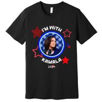 IM With Her Kamala Vote For 2024 President Kamala Harris Premium T-Shirt