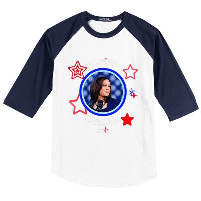 IM With Her Kamala Vote For 2024 President Kamala Harris Baseball Sleeve Shirt