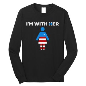 IM With Her Kamala Harris 2024 President Election Long Sleeve Shirt