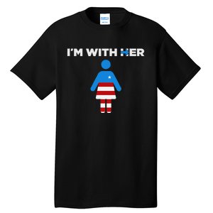 IM With Her Kamala Harris 2024 President Election Tall T-Shirt