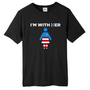 IM With Her Kamala Harris 2024 President Election Tall Fusion ChromaSoft Performance T-Shirt