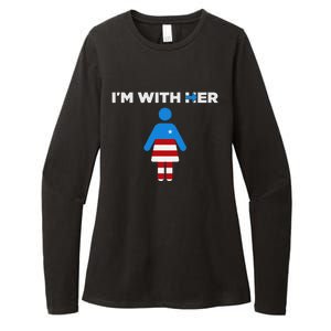 IM With Her Kamala Harris 2024 President Election Womens CVC Long Sleeve Shirt