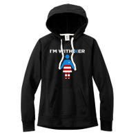 IM With Her Kamala Harris 2024 President Election Women's Fleece Hoodie