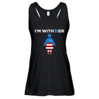 IM With Her Kamala Harris 2024 President Election Ladies Essential Flowy Tank