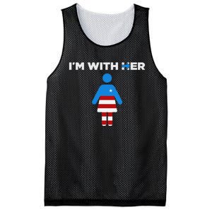 IM With Her Kamala Harris 2024 President Election Mesh Reversible Basketball Jersey Tank