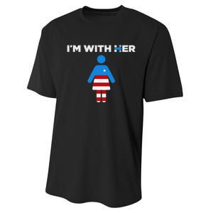 IM With Her Kamala Harris 2024 President Election Performance Sprint T-Shirt