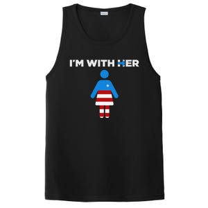 IM With Her Kamala Harris 2024 President Election PosiCharge Competitor Tank