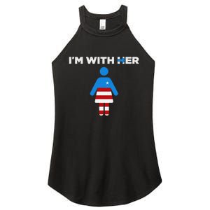 IM With Her Kamala Harris 2024 President Election Women's Perfect Tri Rocker Tank