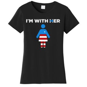 IM With Her Kamala Harris 2024 President Election Women's T-Shirt