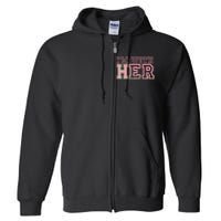 IM With Her Kamala Vote For 2024 President Kamala Harris Full Zip Hoodie