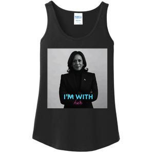 IM With Her Kamala Ladies Essential Tank