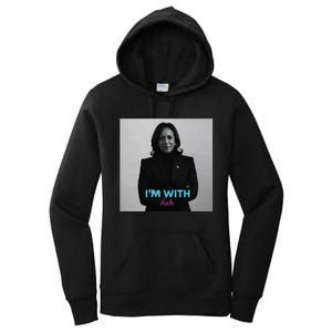 IM With Her Kamala Women's Pullover Hoodie