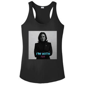 IM With Her Kamala Ladies PosiCharge Competitor Racerback Tank