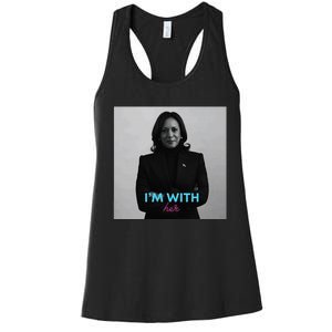 IM With Her Kamala Women's Racerback Tank