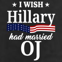 I Wish Hillary Had Married Oj Funny Politcal 25L Jumbo Tote