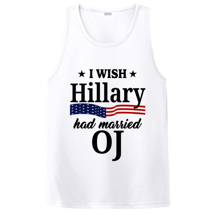 I Wish Hillary Had Married Oj Funny Politcal PosiCharge Competitor Tank