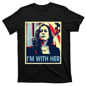 Im With Her Kamala Vote For 2024 President Kamalaharris T-Shirt