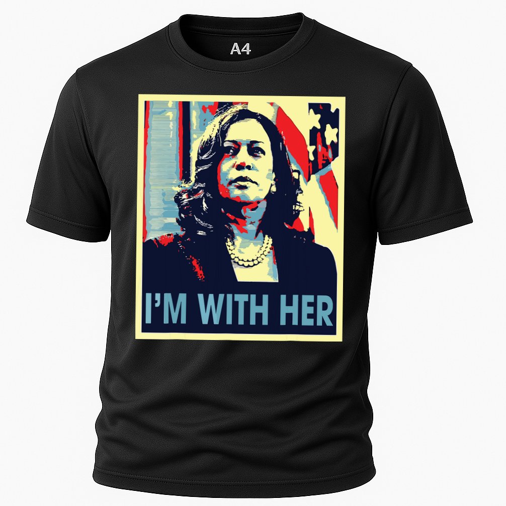 Im With Her Kamala Vote For 2024 President Kamala Harris Cooling Performance Crew T-Shirt