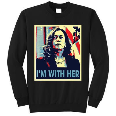 Im With Her Kamala Vote For 2024 President Kamala Harris Sweatshirt