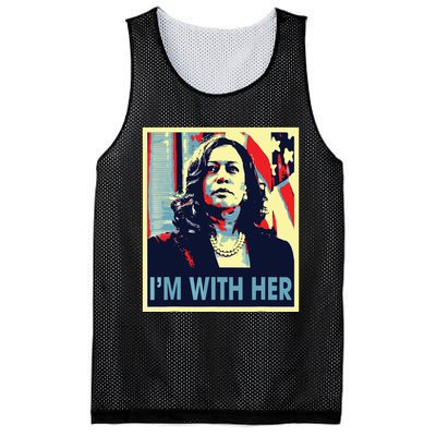 Im With Her Kamala Vote For 2024 President Kamala Harris Mesh Reversible Basketball Jersey Tank