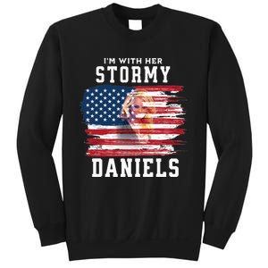 i'm with her Stormy Daniels Essential Sweatshirt