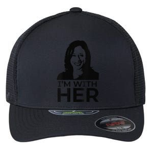 IM With Her Kamala Vote For 2024 President Kamalaharris Flexfit Unipanel Trucker Cap