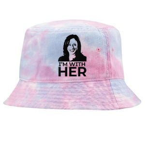 IM With Her Kamala Vote For 2024 President Kamalaharris Tie-Dyed Bucket Hat