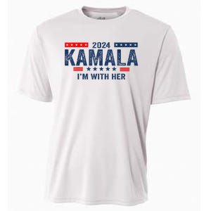 IM With Her Kamala Vote For 2024 President Kamalaharris Cooling Performance Crew T-Shirt