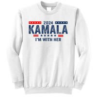 IM With Her Kamala Vote For 2024 President Kamalaharris Sweatshirt