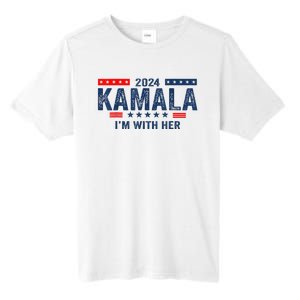 IM With Her Kamala Vote For 2024 President Kamalaharris Tall Fusion ChromaSoft Performance T-Shirt