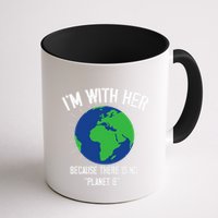 I'm With Her Because, There Is No Planet B Earth Day Mother Mug