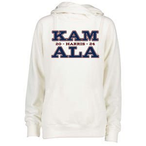 Im With Her Kamala Harris 2024 Womens Funnel Neck Pullover Hood