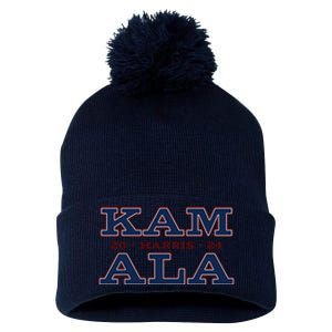 Im With Her Kamala Harris 2024 Pom Pom 12in Knit Beanie