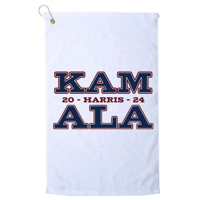 Im With Her Kamala Harris 2024 Platinum Collection Golf Towel