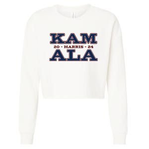 Im With Her Kamala Harris 2024 Cropped Pullover Crew