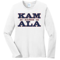 Im With Her Kamala Harris 2024 Ladies Long Sleeve Shirt