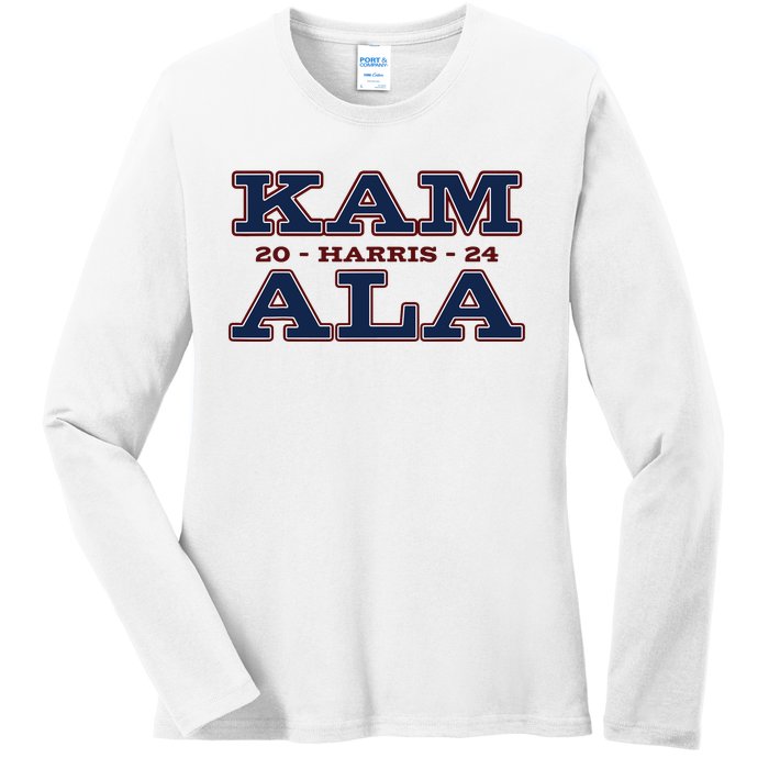 Im With Her Kamala Harris 2024 Ladies Long Sleeve Shirt