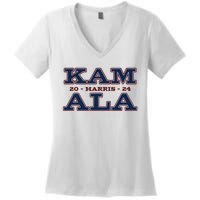 Im With Her Kamala Harris 2024 Women's V-Neck T-Shirt