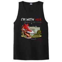 IM With Her Chucks & Pearls Kamala 2024 Gift PosiCharge Competitor Tank