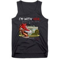 IM With Her Chucks & Pearls Kamala 2024 Gift Tank Top