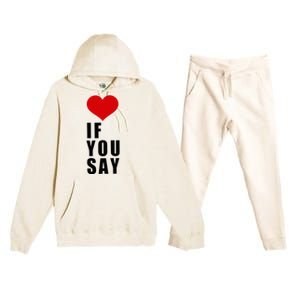 IM With Her Harris Political President Election Premium Hooded Sweatsuit Set