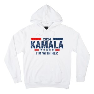 IM With Her Kamala Vote For 2024 President Kamala Harris Hoodie