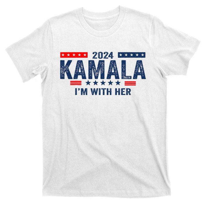 IM With Her Kamala Vote For 2024 President Kamala Harris T-Shirt