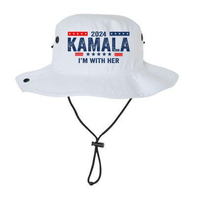 IM With Her Kamala Vote For 2024 President Kamala Harris Legacy Cool Fit Booney Bucket Hat