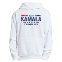 IM With Her Kamala Vote For 2024 President Kamala Harris Urban Pullover Hoodie