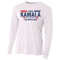 IM With Her Kamala Vote For 2024 President Kamala Harris Cooling Performance Long Sleeve Crew