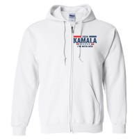 IM With Her Kamala Vote For 2024 President Kamala Harris Full Zip Hoodie