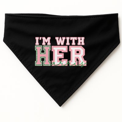 IM With Her President Kamala Election USA-Made Doggie Bandana
