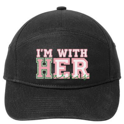 IM With Her President Kamala Election 7-Panel Snapback Hat